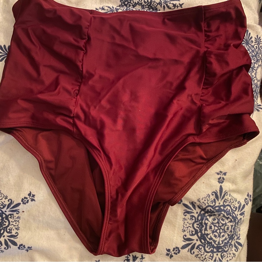 NWOT Aerie High Waist Bathing Suit Bottoms